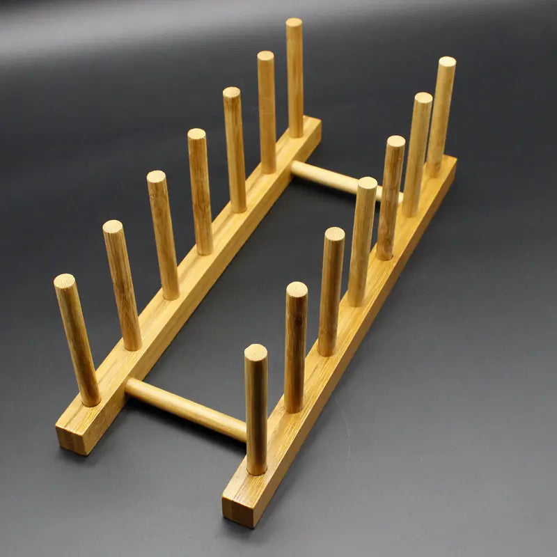 Wooden Kitchen Utensil Drain Rack