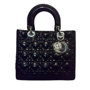 BLACK  MEDIUM LADY BAG