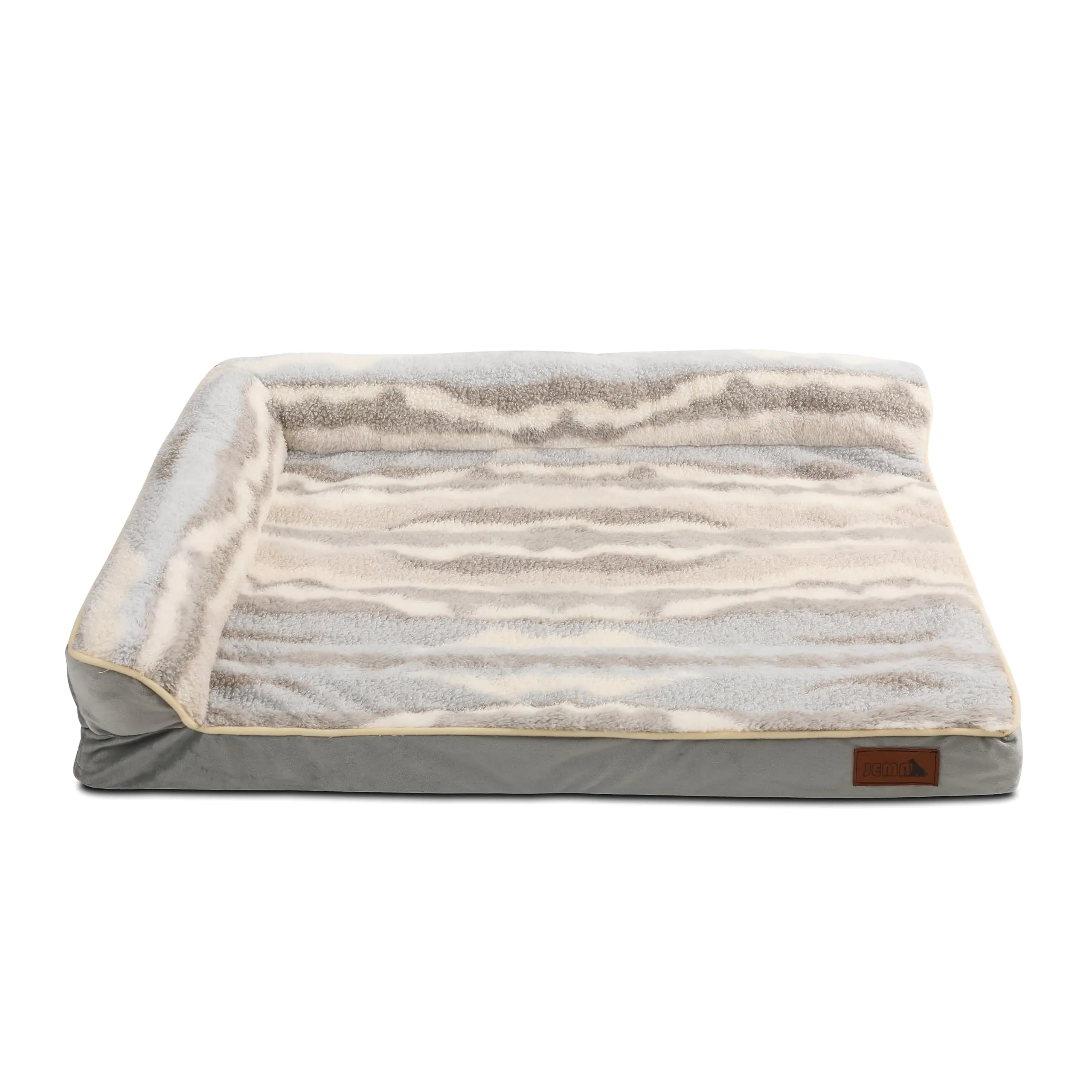 JEMA Orthopedic Dog Bed Medium Size DogWaterproof Sofa Dog Bed with Zipper Large Dog Bed with Nonskid BottomPet Bed for Large Dogs