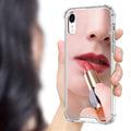 Cavdycidy Compatible with iPhone Xr Mirror Case for WomenAcrylic Mirror Phone Case That Can Be Used for Outdoor Makeup for Girl Who Love Beauty(Classic Mirror)