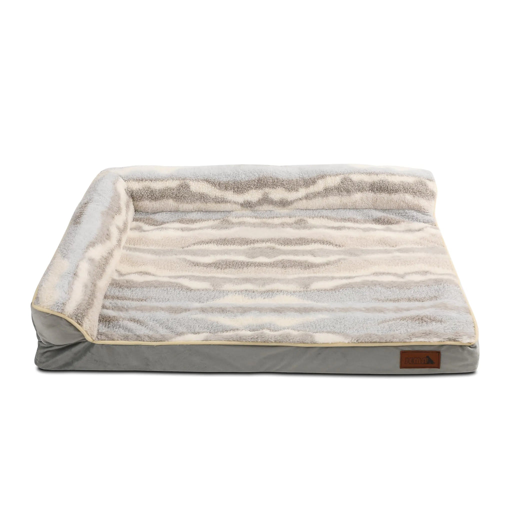 JEMA Orthopedic Dog Bed Medium Size DogWaterproof Sofa Dog Bed with Zipper Large Dog Bed with Nonskid BottomPet Bed for Large Dogs