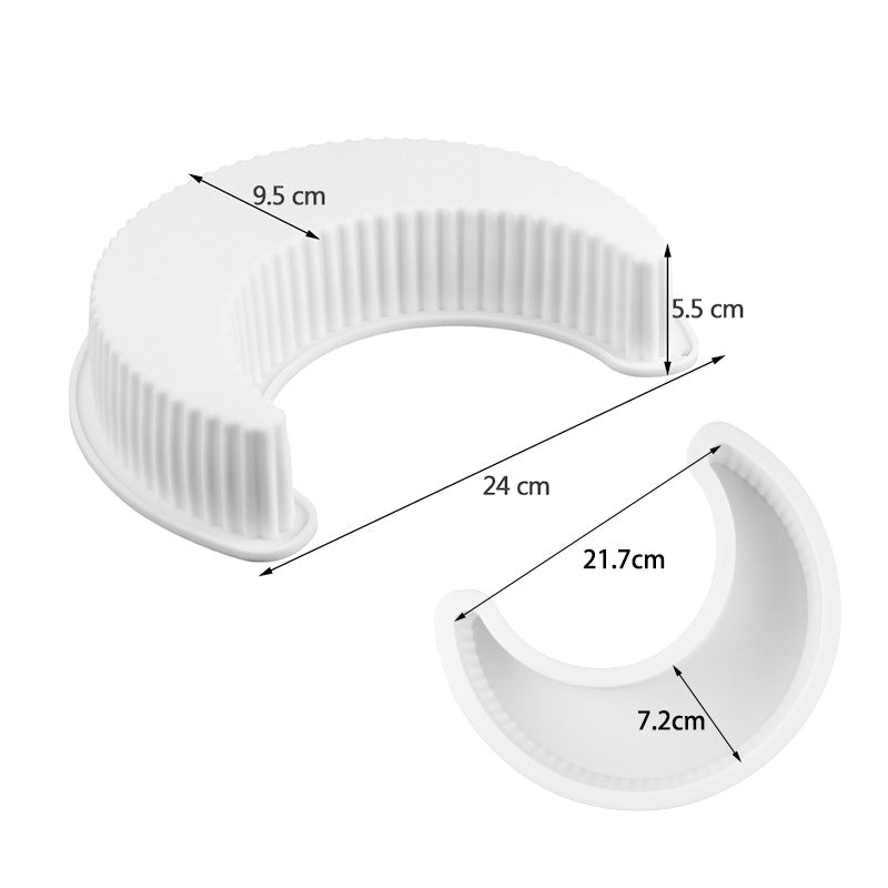 Moon Shape Silicone Cake Mold