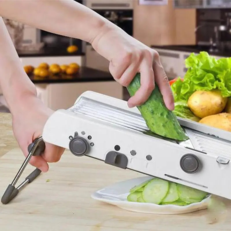 Multi-Functional Vegetable Slicer with Stainless Steel
