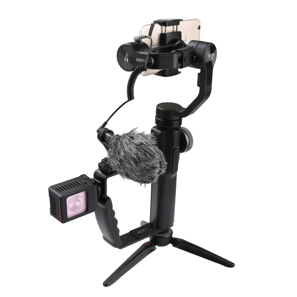 DJI Osmo Mobile 2 Gimbal with L-Shaped Extension Stand