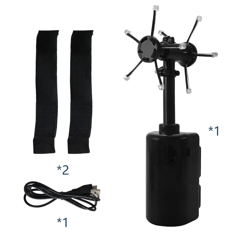 LED Rotating Floating Light Ball Toy
