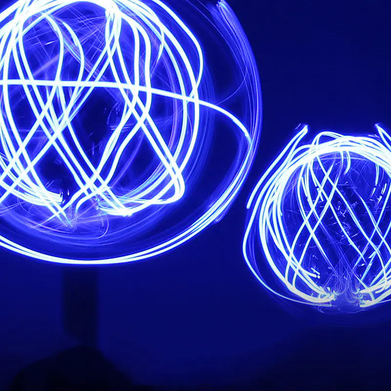 LED Rotating Floating Light Ball Toy