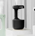 Anti-Gravity Water Drop Humidifier With Clock