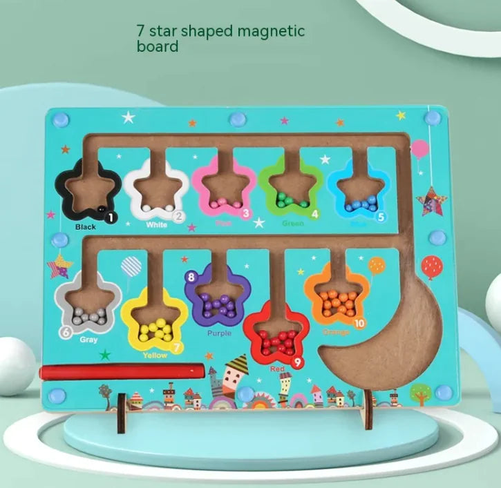Digital Maze Wooden Puzzle