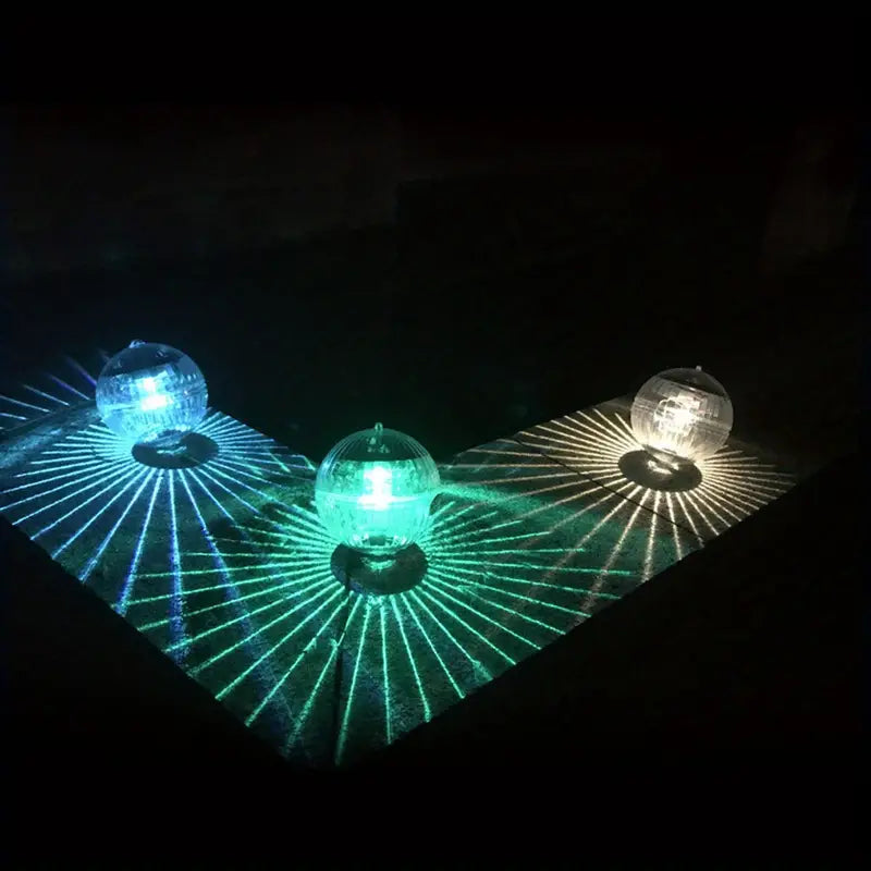 1pc Solar Floating Magic Ball Light for Outdoor Decor