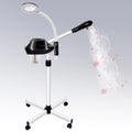 Takeashine Professional Facial Steamer 2 in 1 Facial Steamer on Wheels with 5X Magnifying Lamp Ozone Facial Steamer for Facial Deep Cleaning Esthetician Facial Steamer for Spa Salon and Home Use