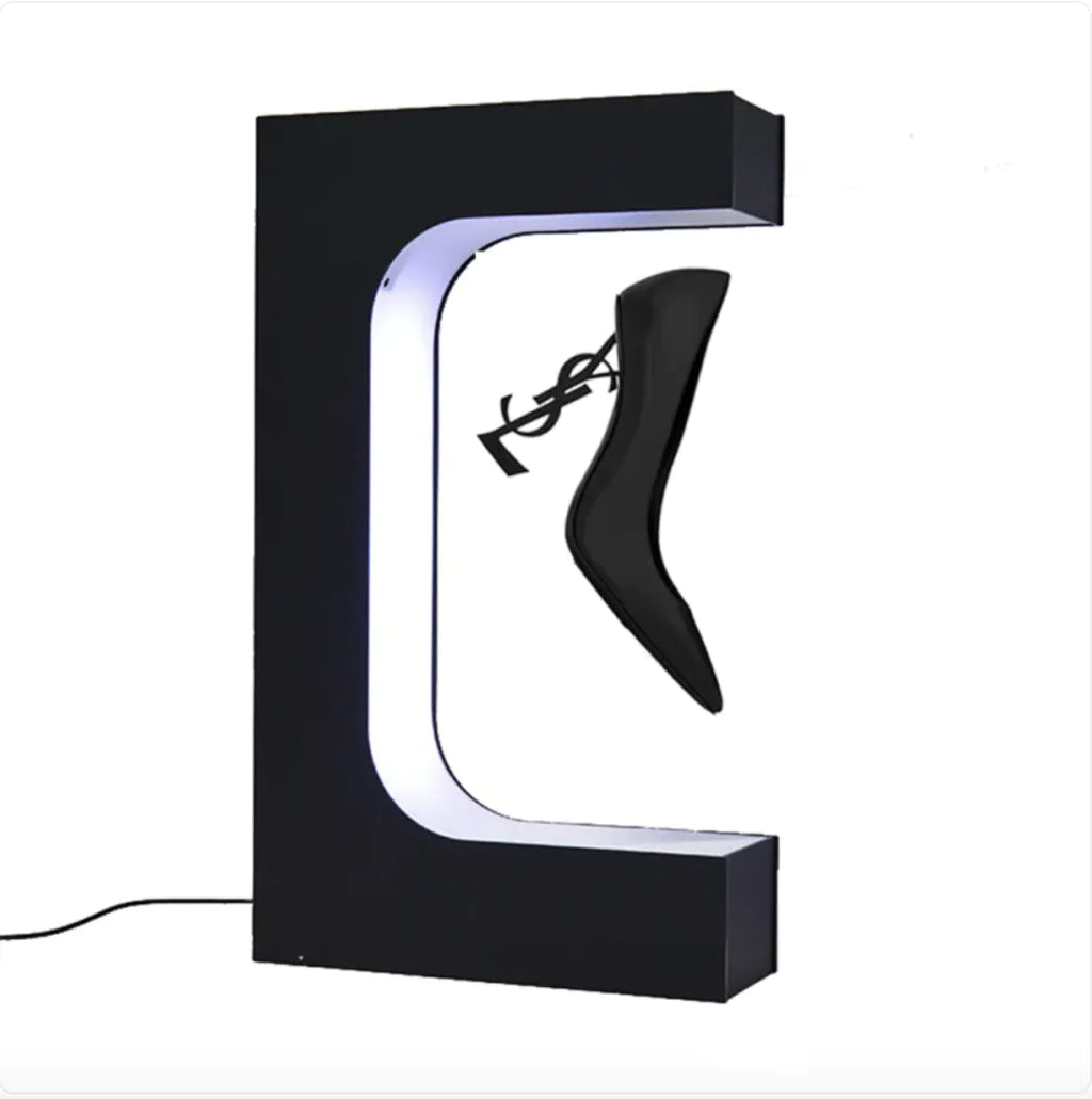 Magnetic Floating Shoe Display Stand