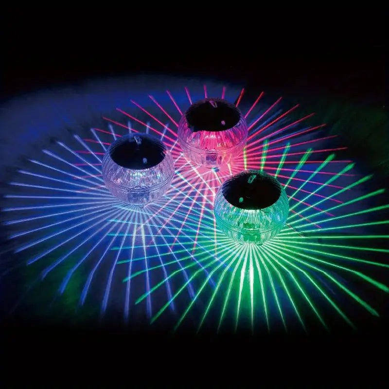 1pc Solar Floating Magic Ball Light for Outdoor Decor