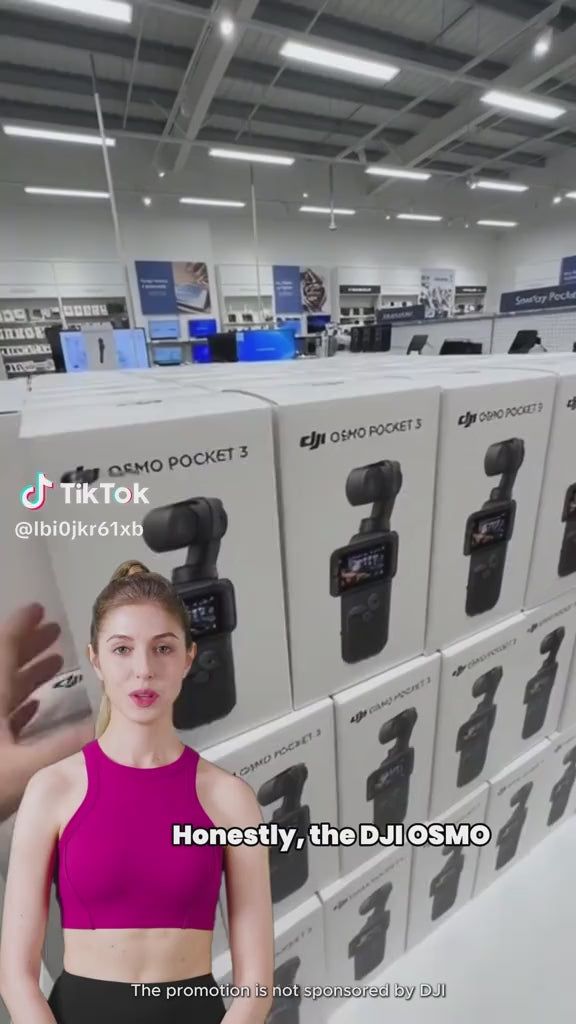 DJI Osmo Pocket Tripod and Selfie Clamp Stand